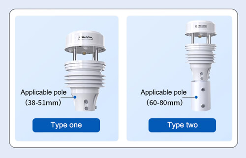 Ultrasonic wind sensor install