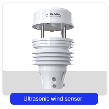 Ultrasonic wind sensor