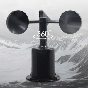 Wind Speed Sensor, Three Cups Anemometer - Renke