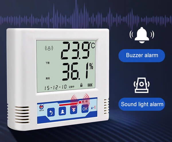 temperature and humidity data logger